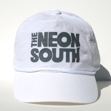 Neon South White Snapback