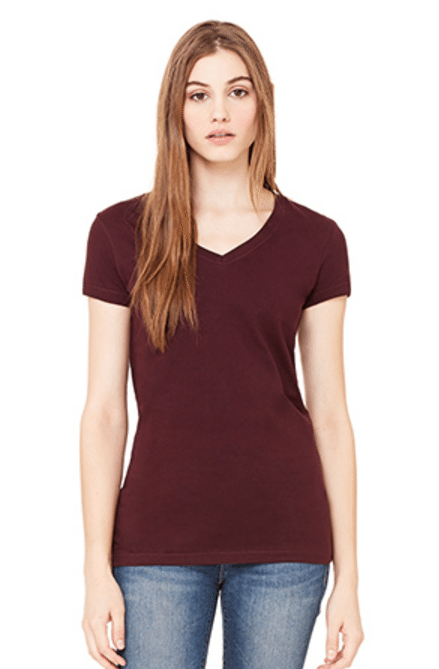 Bella Womens V-Neck - Image 6