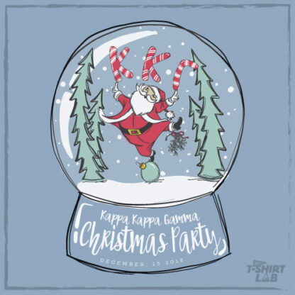 Snow Globe Santa