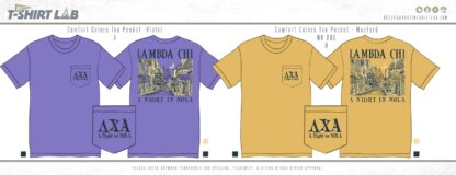 Lambda Chi NOLA Shirts