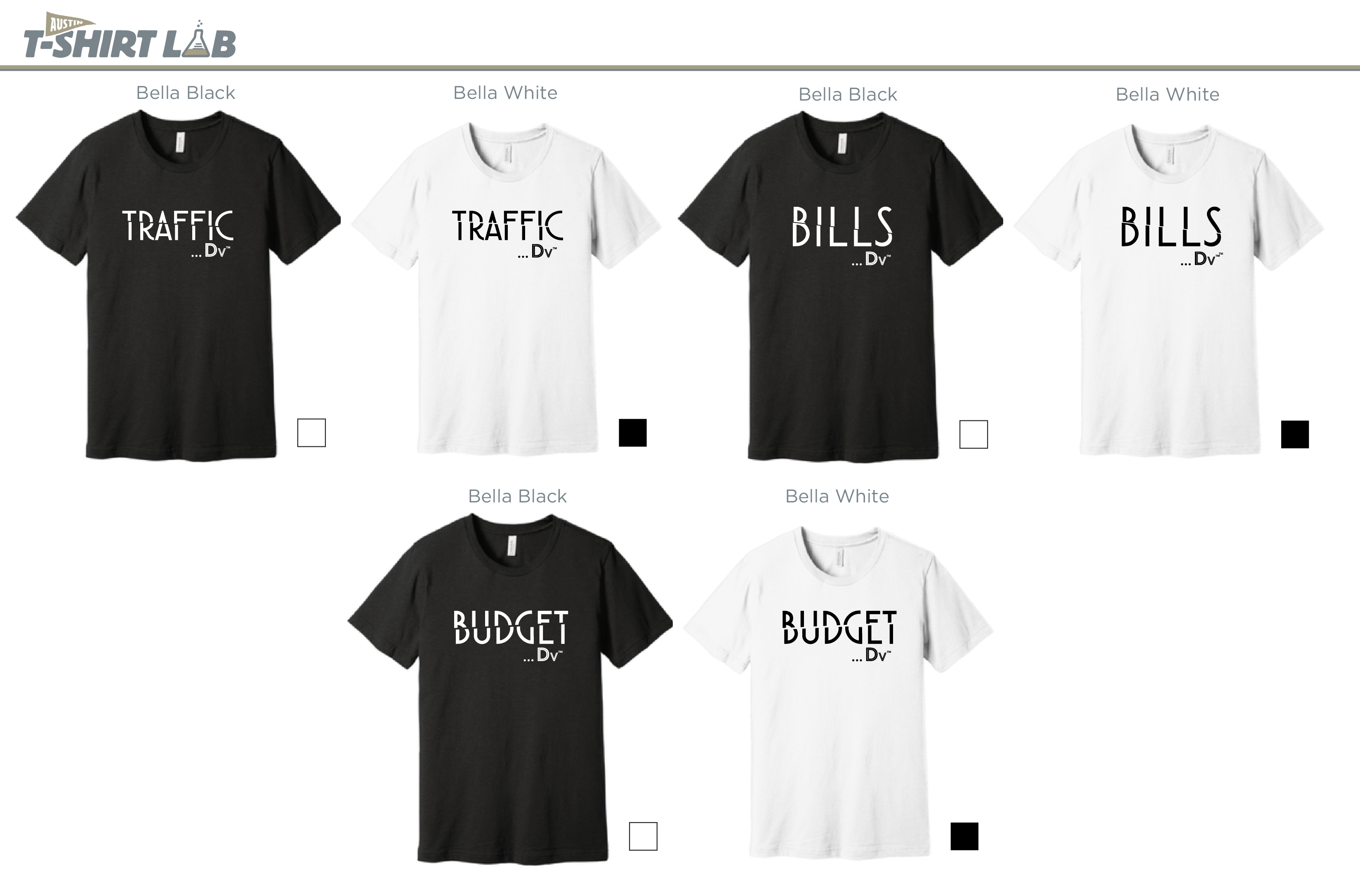 DV Shirts - Austin T-Shirt Lab