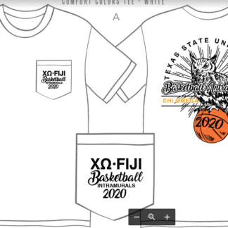 ChiO Basketball in 2020 Shirts
