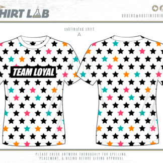 Team Loyal Star Sublimated Shirts