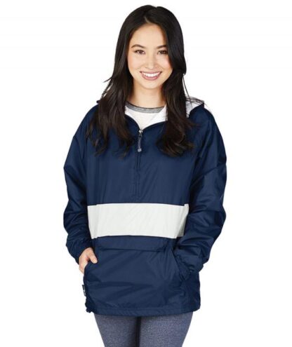 Charles River Striped Pullover Windbreaker - Image 2