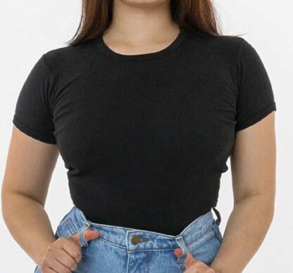 Los Angeles Apparel® Baby Rib Tee - Image 3