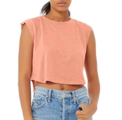 Bella® Festival Crop Tank - Image 3